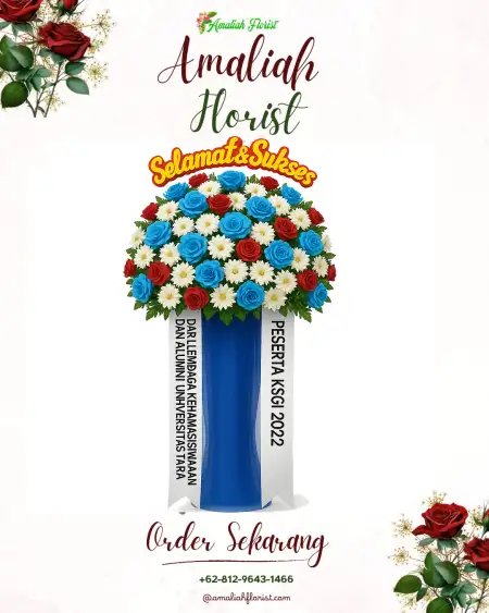 Standing Flowers Kawasan Perkantoran BSD Tangerang Selatan